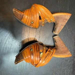 Frye Reese Multi Slide Heels, 7